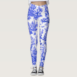 NOMADESAUSTRALIENS Fransk Royal blå Jouydesign Leggings