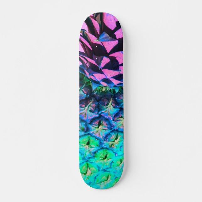 NOMADESAUSTRALIENS rosa ananas Mini Skateboard Bräda 18,5 Cm (Framsida)
