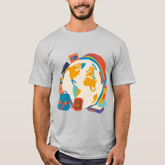 Nomadic Spirit - Utforska utomhus Tee