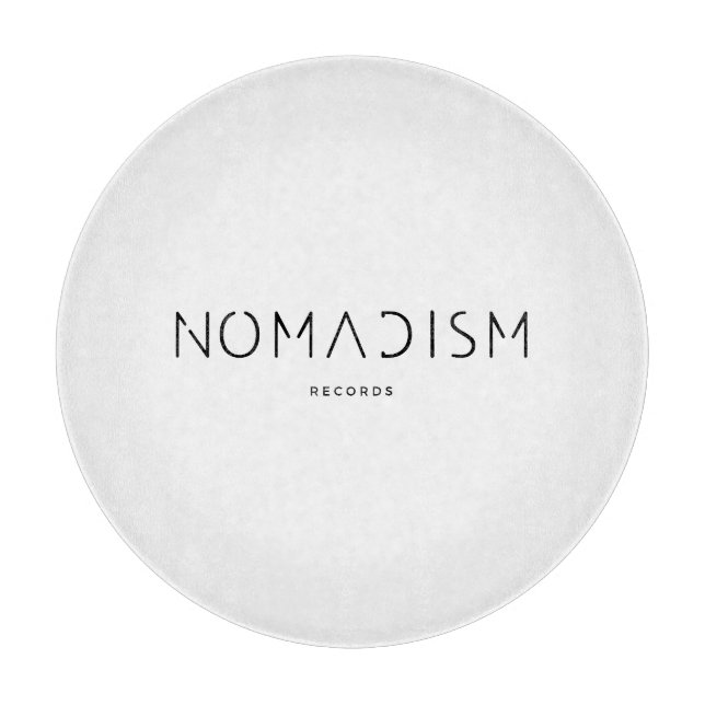 Nomadism Records Svart Logotyp (Framsidan)