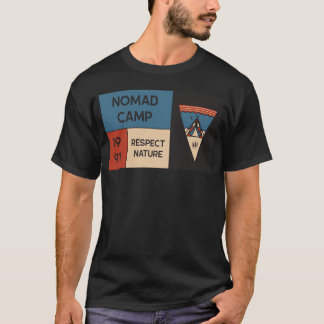 Nomadläger Respektera Naturen flicka T Shirt
