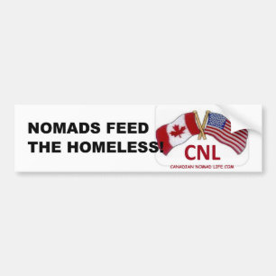 Nomads matar hemlösen bildekal