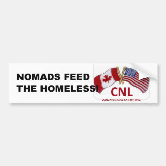 Nomads matar hemlösen bildekal