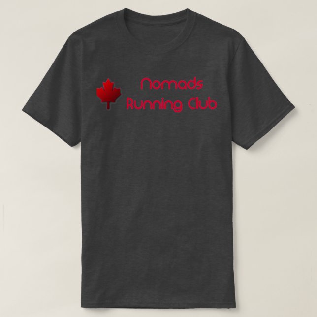 Nomads Running Klubb T Shirt (Design framsida)