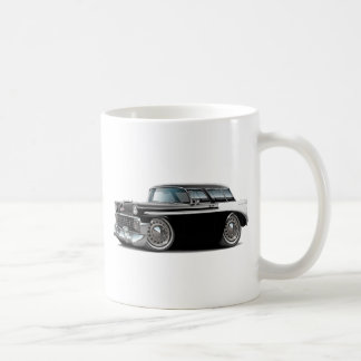 NomadSvart-Vit bil 1956 Kaffemugg