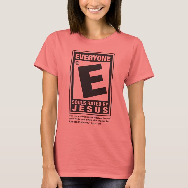 nominell E T för dam Shirt (Framsida)
