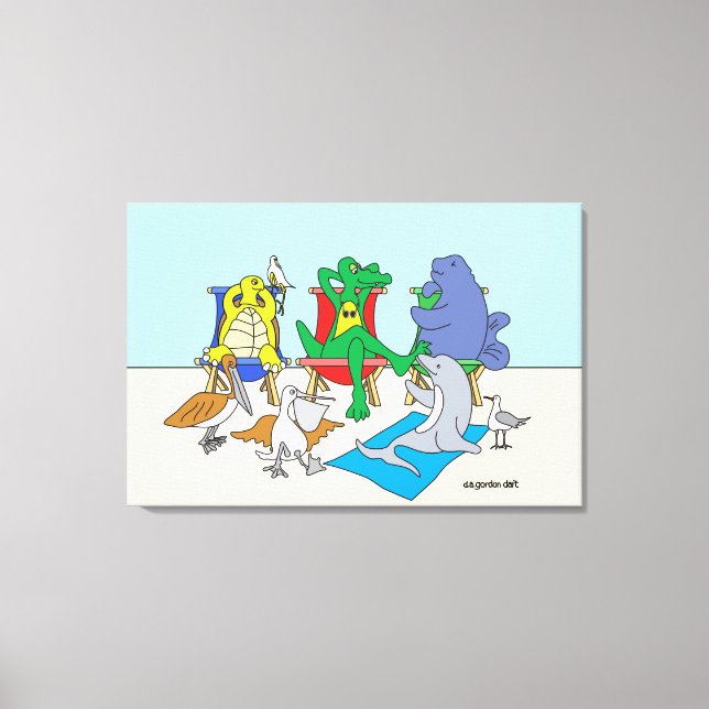 Nominellt Kanvastryck 24 x 36 (Framsida)