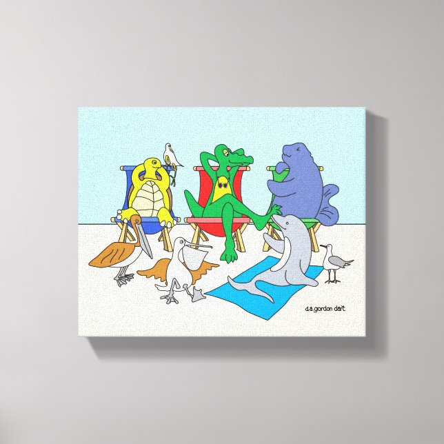 Nominellt Kanvastryck 8 x 10 (Framsida)