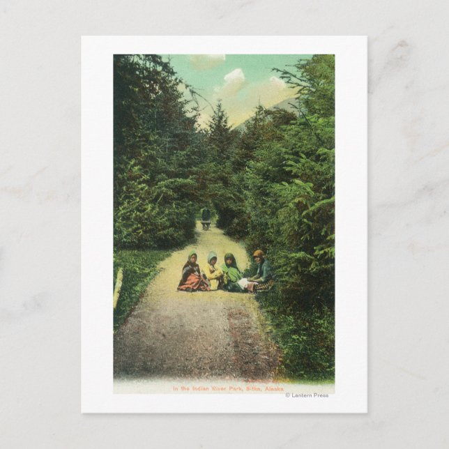 Nominernas syn på Indiska flodparken Vykort (Framsida)