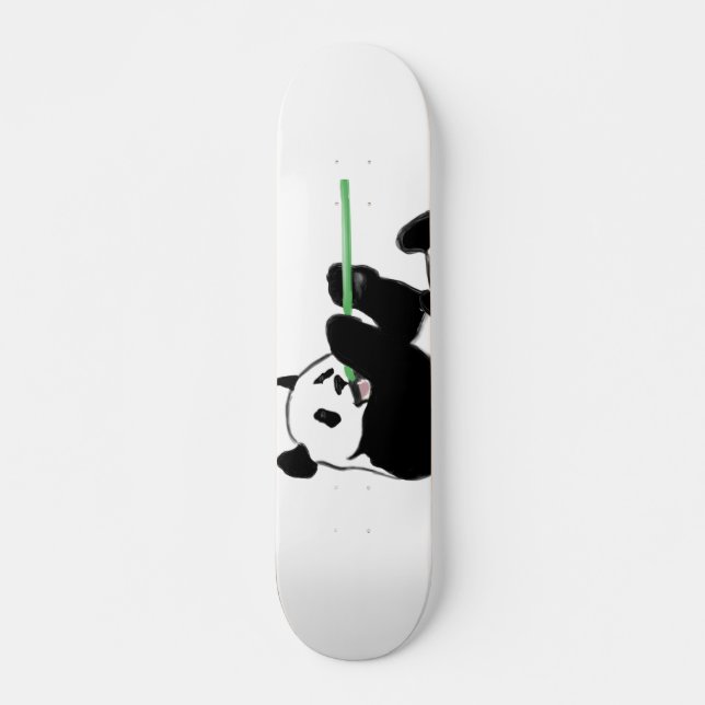 Nomnom panda mini skateboard bräda 18,5 cm (Framsida)