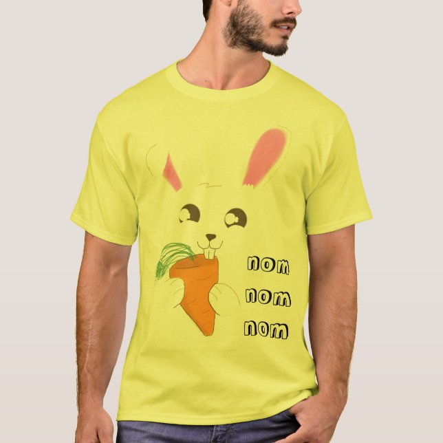 nomnomkanin tee (Framsida)