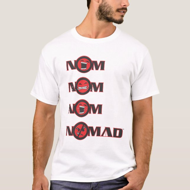 NomNomNom NOMAD Tee Shirt (Framsida)