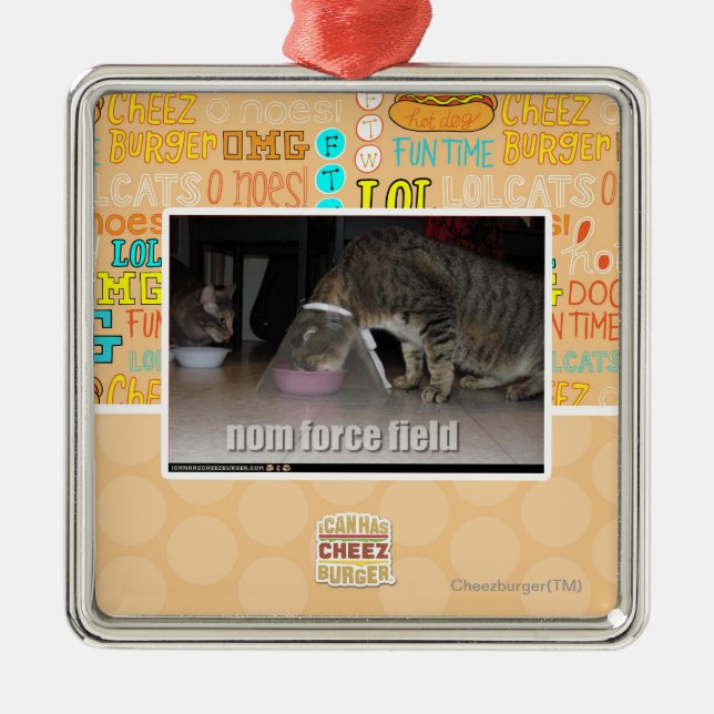 nomstyrkafält julgransprydnad metall (Framsidan)