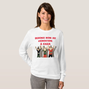 non-au-génocide-gaza t shirt
