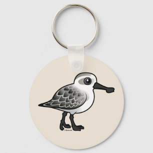 Non-avel Sked-fakturerad Sandpiper Nyckelring