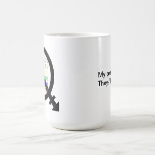 Non-Binär mugg för gender