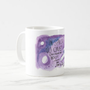 Non-binär utrymmemugg kaffemugg