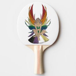 Non-binary Faerie Pingisracket