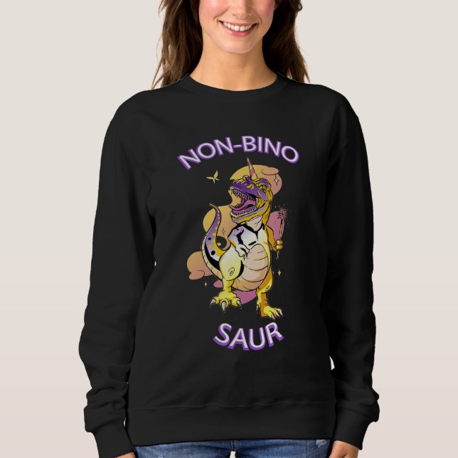 Non Binary Gender Non Binary Flag 6 T Shirt (Framsida)