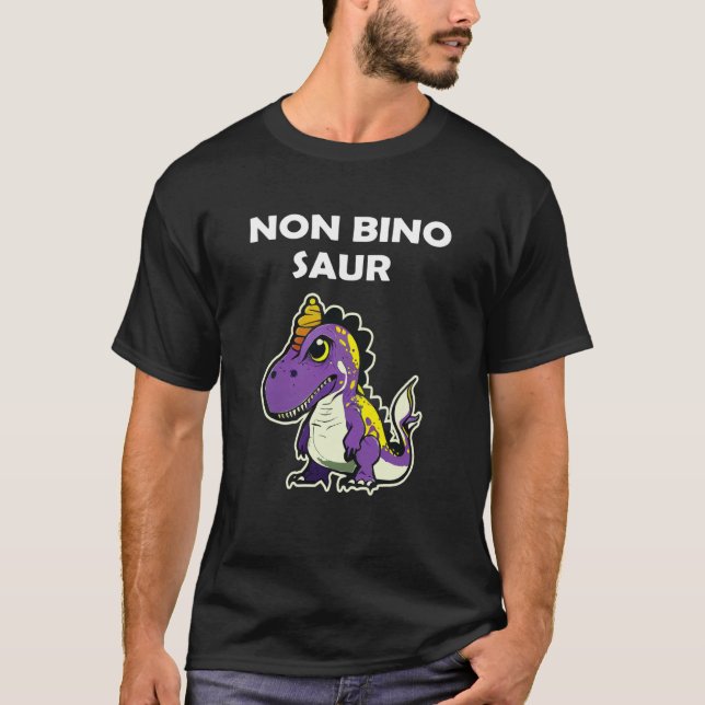 Non Binary Gender Non Binary Flag T Shirt (Framsida)