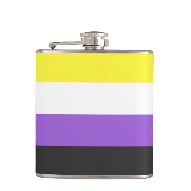 Non-Binary Pride flag Fickplunta (Framsidan)