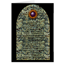 Non Conformistkort Hälsningskort