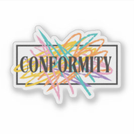 Non-Conformity Klistermärken