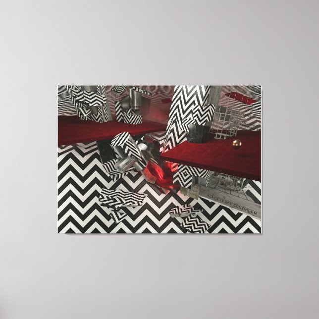 Non-Euclidean Shift №1 Canvastryck (Framsida)