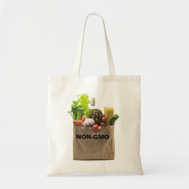 NON--GMOshopping bag Tygkasse (Framsidan)