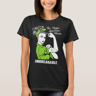 Non-Hodgkin Unbreakable lymfkörtelcancerkrigare T Shirt