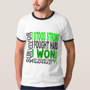 Non-Hodgkins lymfkörtelcancer för överlevande 4 T Shirt
