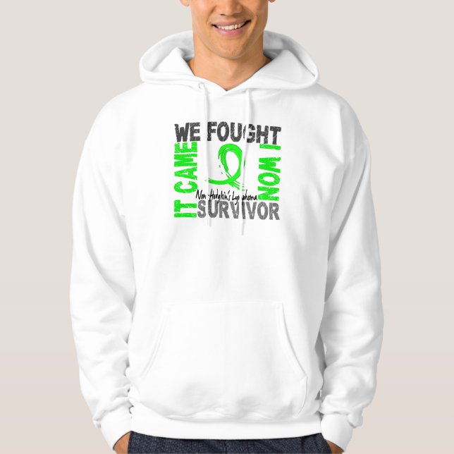 Non-Hodgkins lymfkörtelcancer för överlevande 5 Sweatshirt (Framsida)