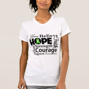Non-Hodgkins lymfkörtelcancerCollage av hopp T-shirt