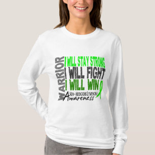Non-Hodgkins lymfkörtelcancerkrigare Tee Shirt