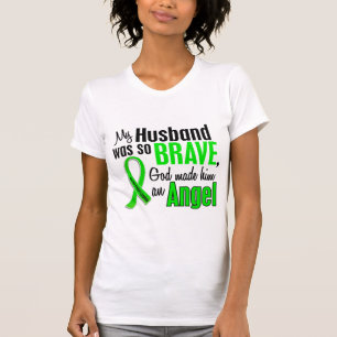Non-Hodgkins lymfkörtelcancermake för ängel 1 T-shirt