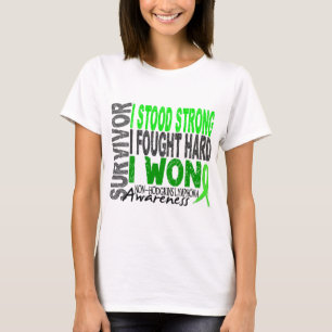 Non-Hodgkins lymfkörtelcanceröverlevande 4 T-shirt