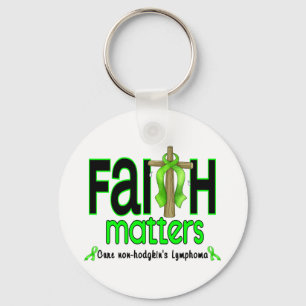 Non-Hodgkins Lymphoma Faith Matters Kor 1 Nyckelring