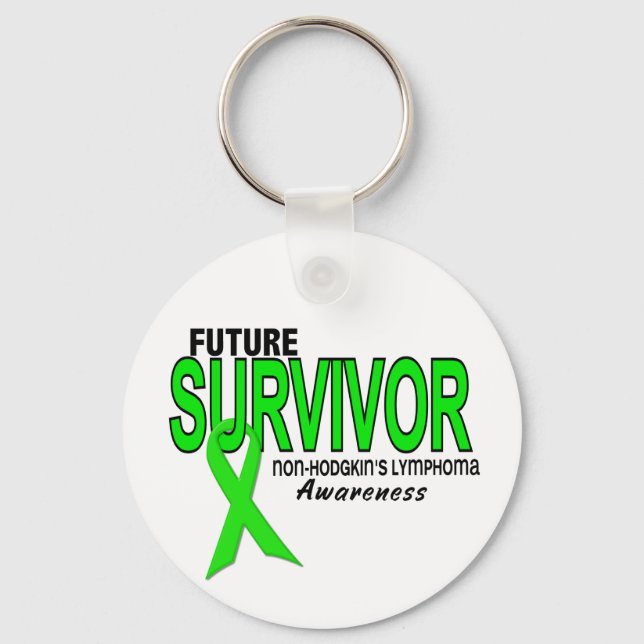 Non-Hodgkins Lymphoma Future Survivor Nyckelring (Framsida)