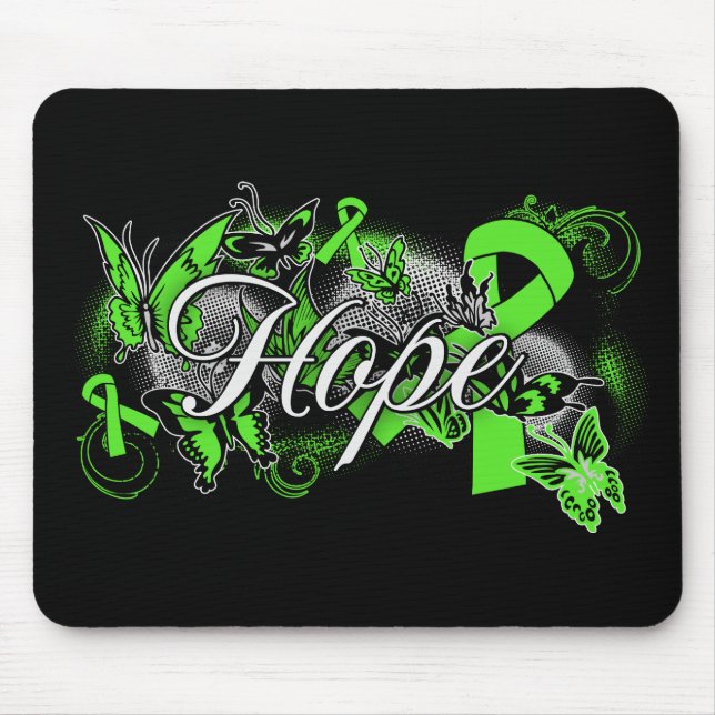 Non-Hodgkins Lymphoma Hope Garden Ribbon Musmatta (Framsidan)