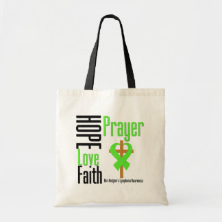 Non-Hodgkins Lymphoma Hope Kärlek Faith Prayer Kor Tygkasse