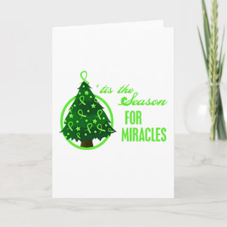 Non-Hodgkins Lymphoma jul Miracles Helgkort