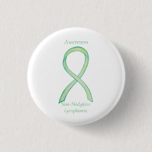 Non-Hodgkins Lymphoma Lime Green Ribbon Stift Knapp