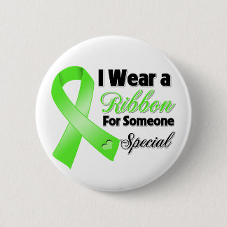 Non-Hodgkins Lymphoma Ribbon Någon Speciell Knapp