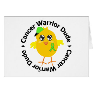 Non Hodgkins Lymphoma Warrior Boy Hälsningskort