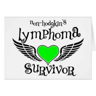 Non-Hodgkins Survivor Hälsningskort