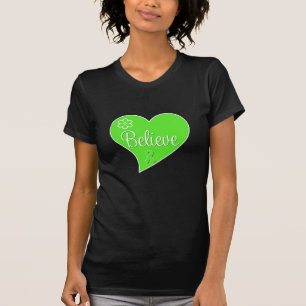 Non tro hjärta för Hodgkins lymfkörtelcancer T Shirt