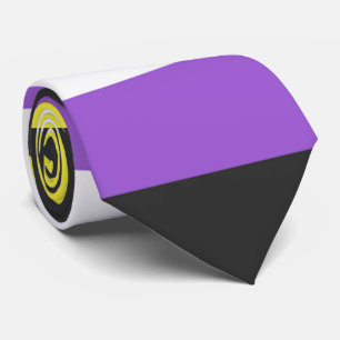 Nonbinary Färg Krawatte Slips