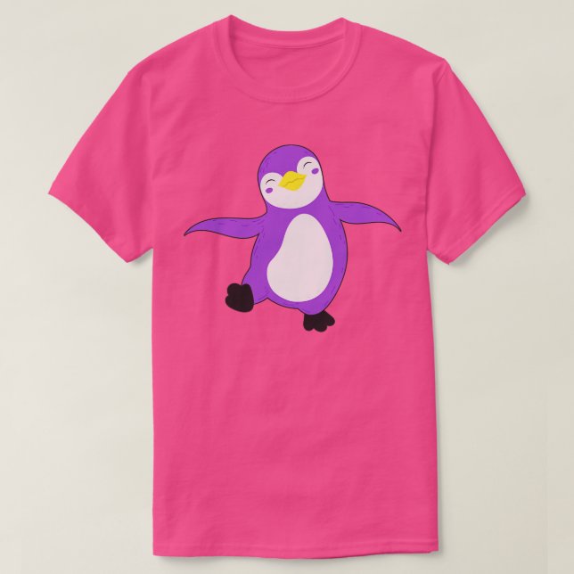 NonBinary Flagga Färg Penguin Pride Agender I T Shirt (Design framsida)