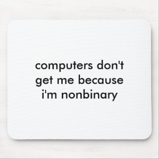 Nonbinary Nerdmousepad Musmatta