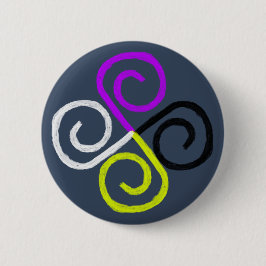 Nonbinary pride knapp
